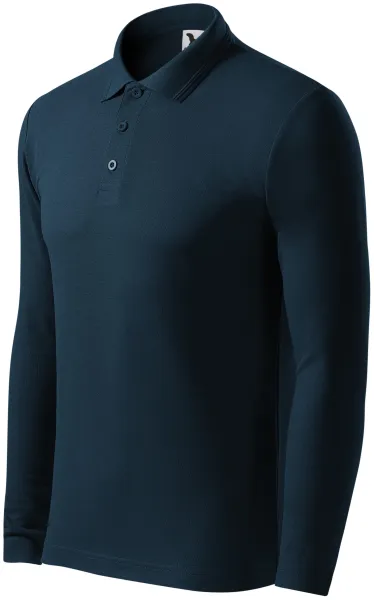Polo pentru bărbați cu mâneci lungi - Tricou polo pentru bărbați pentru fiecare zi