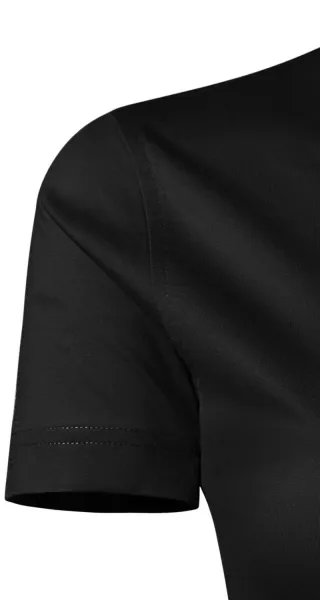 Polo elegant mercerizat pentru femei - Mâneci scurte clasice