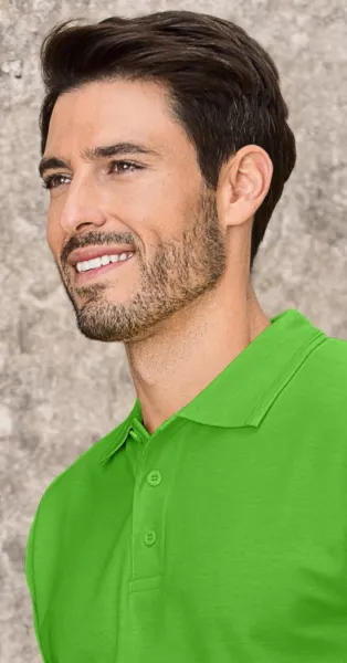 Polo tricou bărbătesc - Închidere cu 3 nasturi