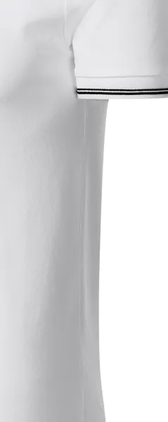 Tricou bărbătesc cu detalii contrastante - Tăiați cu cusături laterale