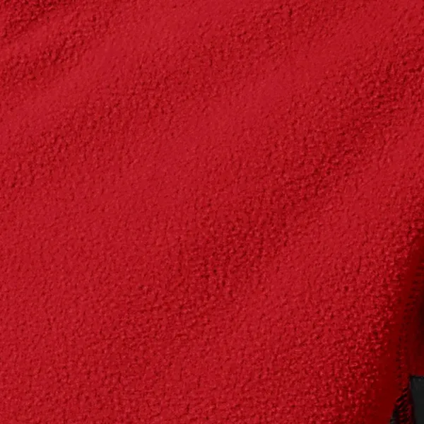 Geacă contrastantă din lână pentru copii - 100% fleece pentru o senzație de căldură