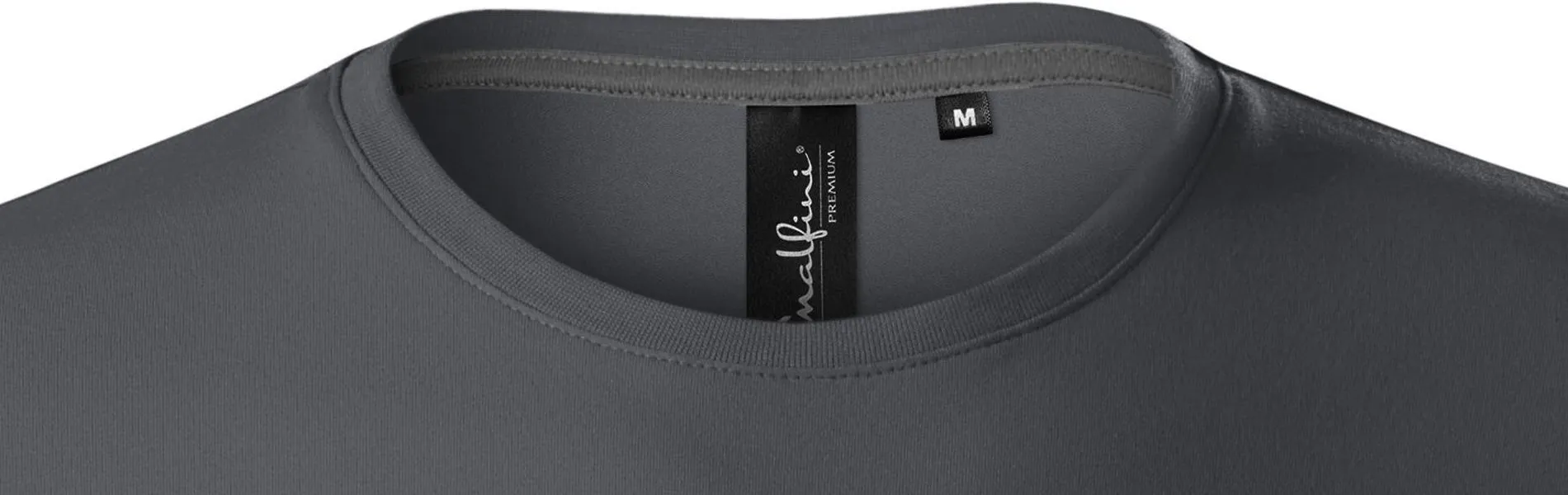 Tricou bărbătesc cu mâneci lungi - Decolteu rotund clasic