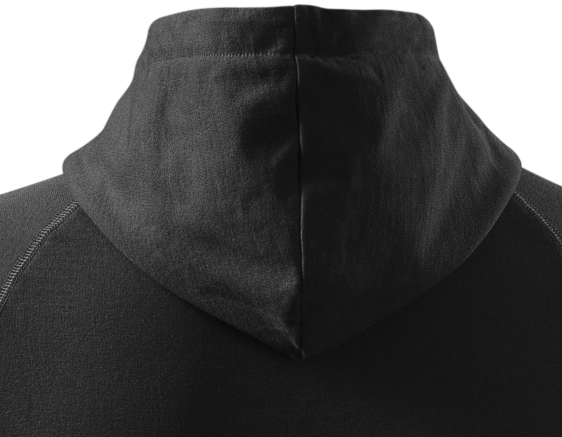 Hanorac bărbătesc contrastant cu glugă - Glugă cu șnururi de strângere