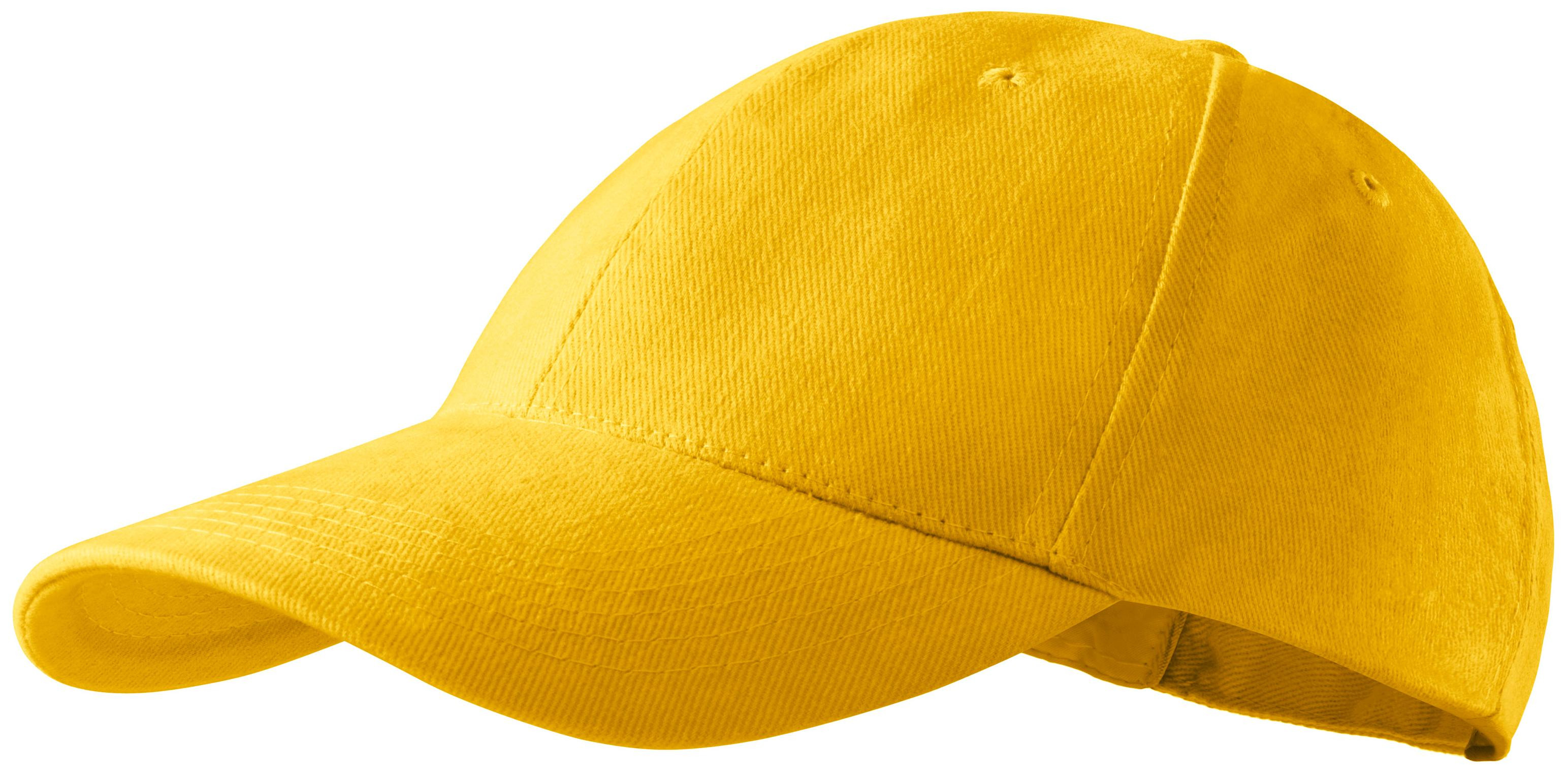 Șapcă de baseball pentru copii, galben, reglabil