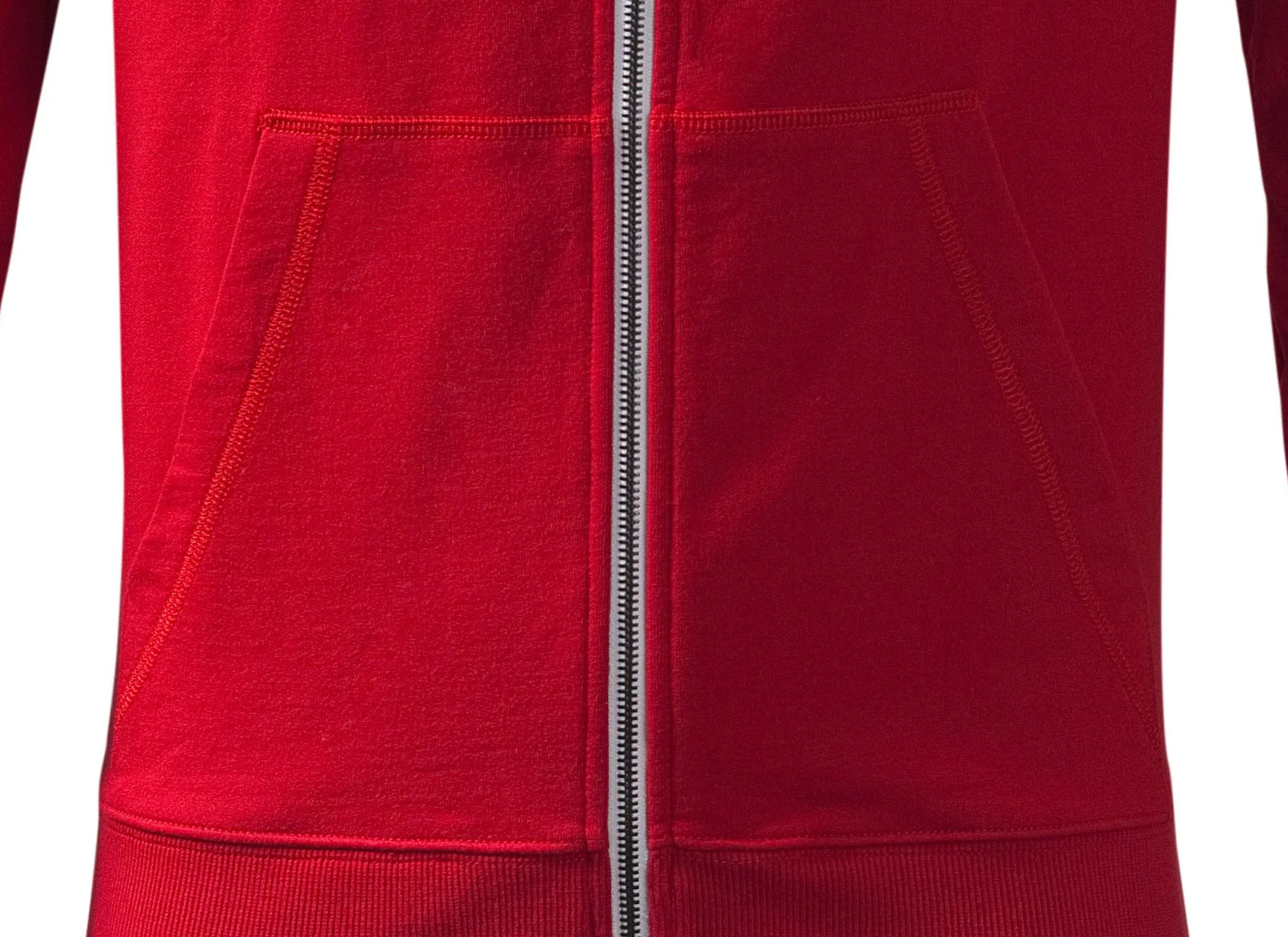 Hanorac bărbătesc contrastant cu glugă - Buzunare tip cangur