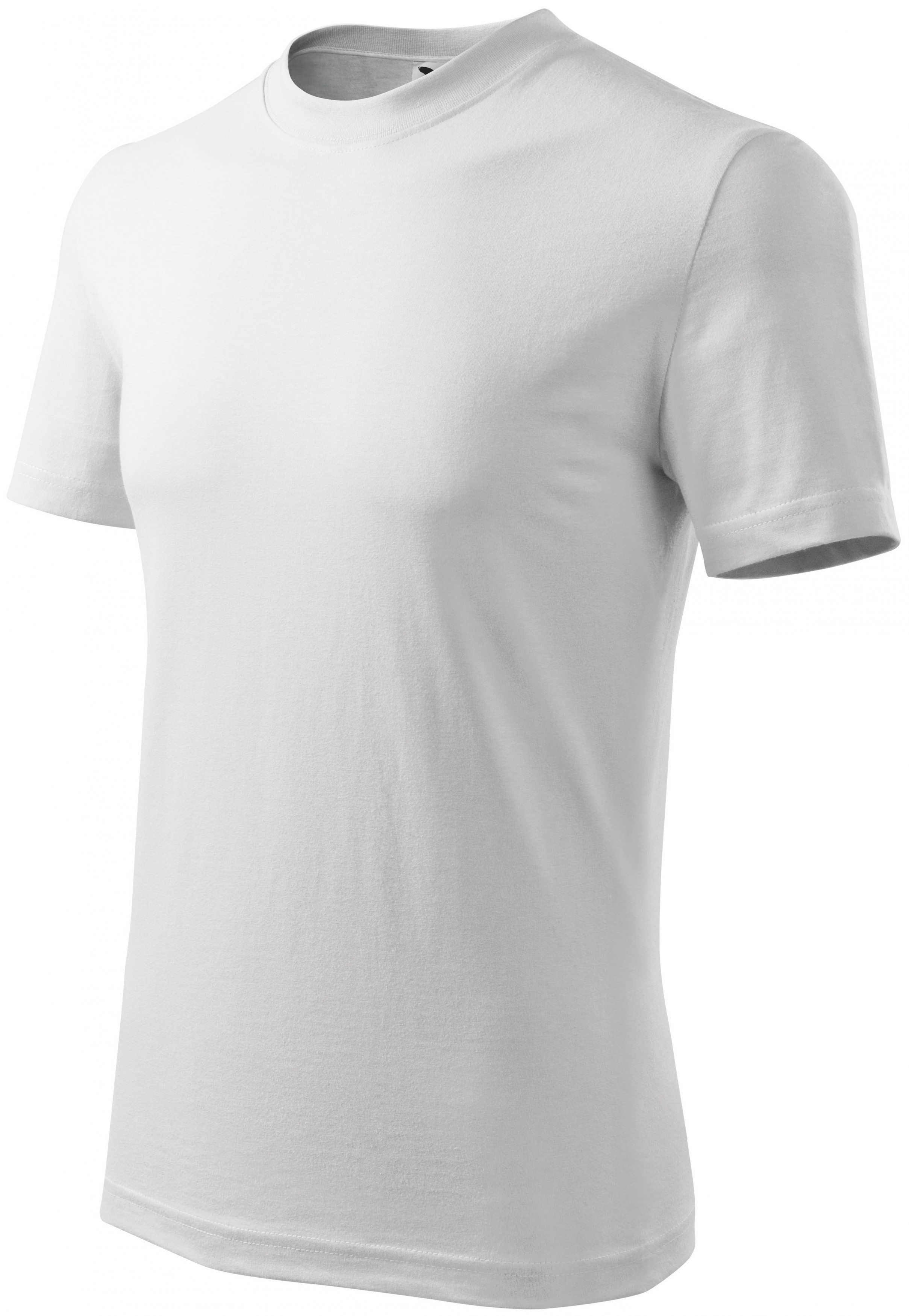Tricou clasic, alb, XL