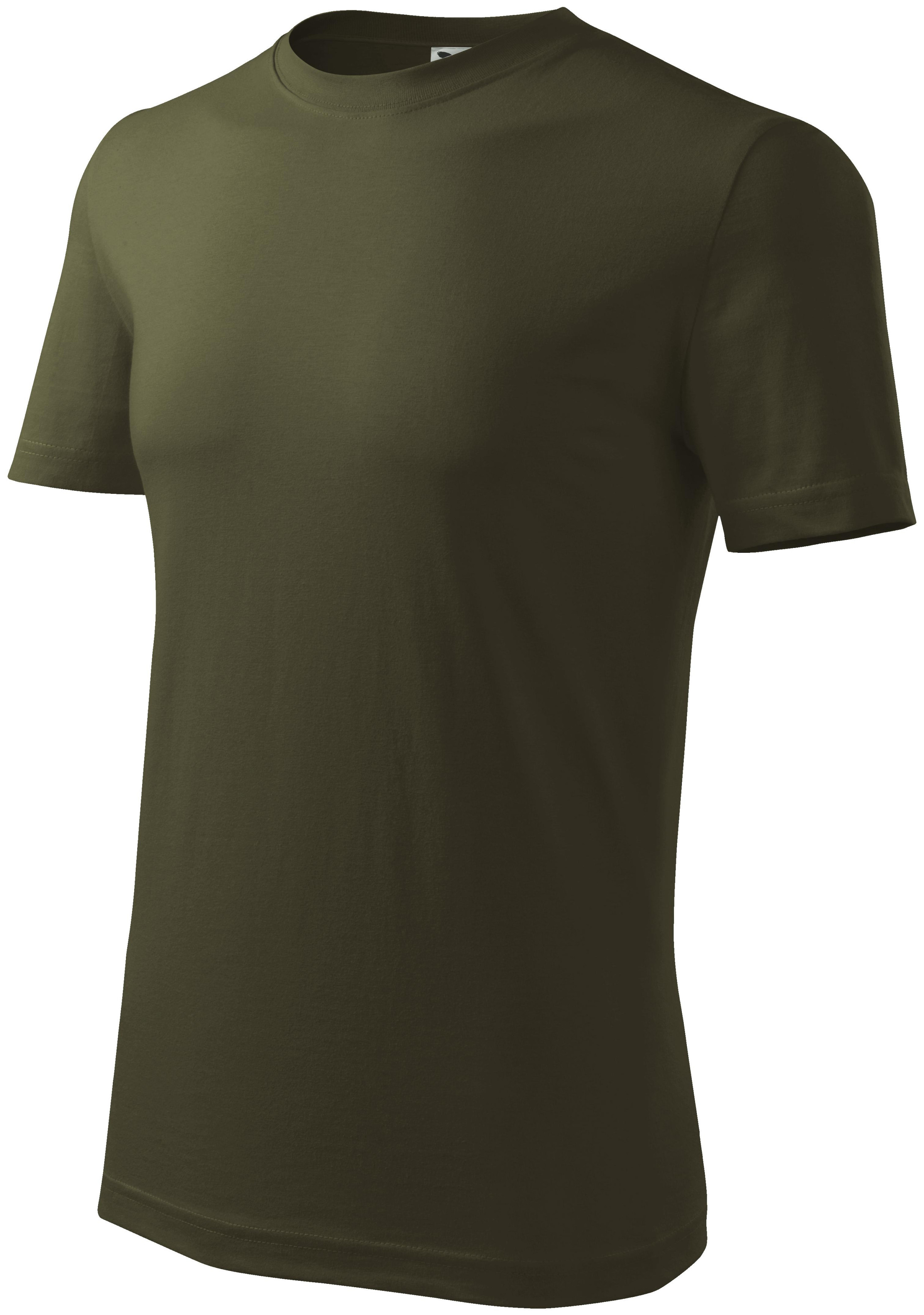 Tricou clasic pentru bărbați, military, XL