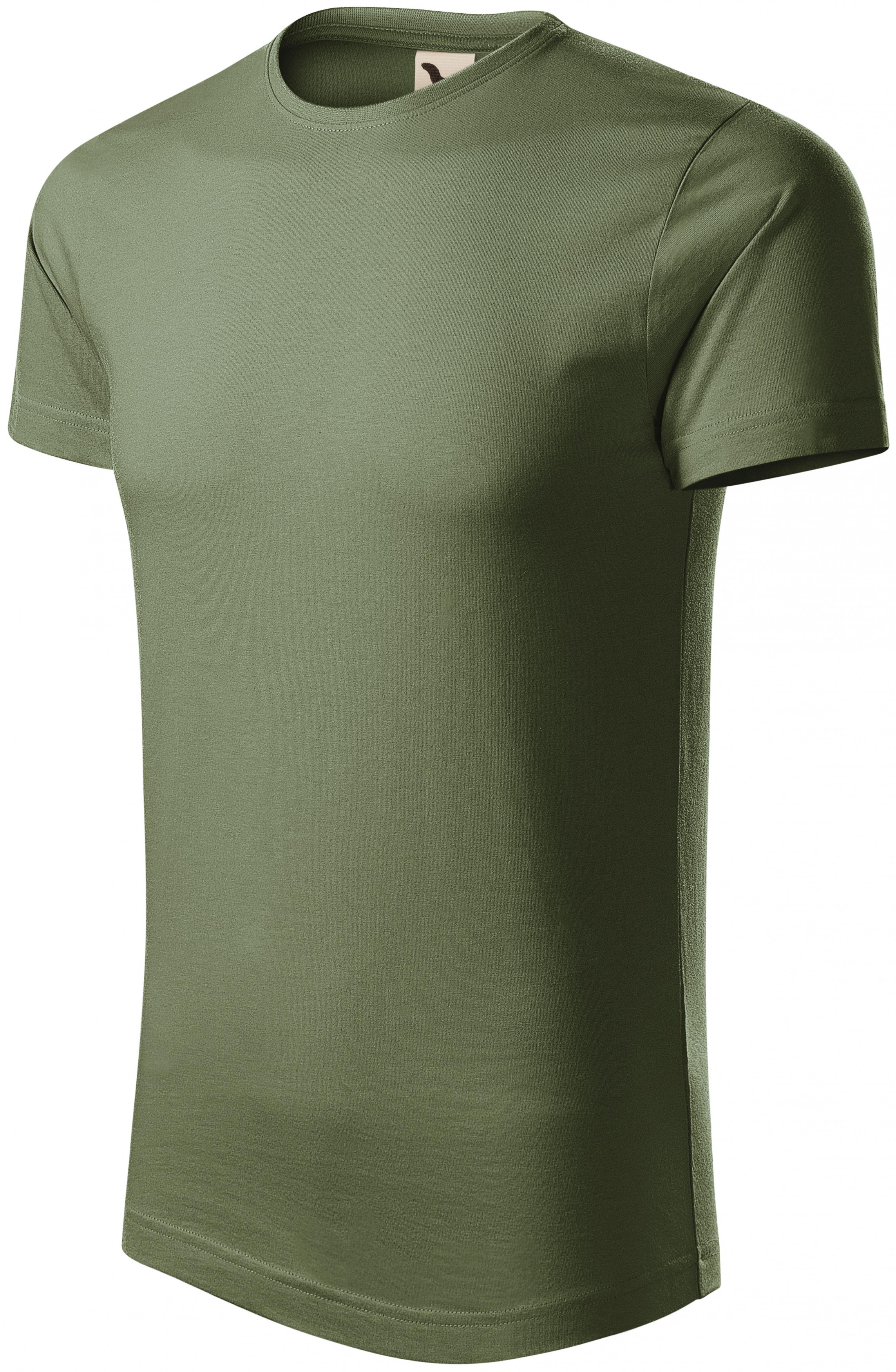Tricou de bumbac organic pentru bărbați, khaki, XL