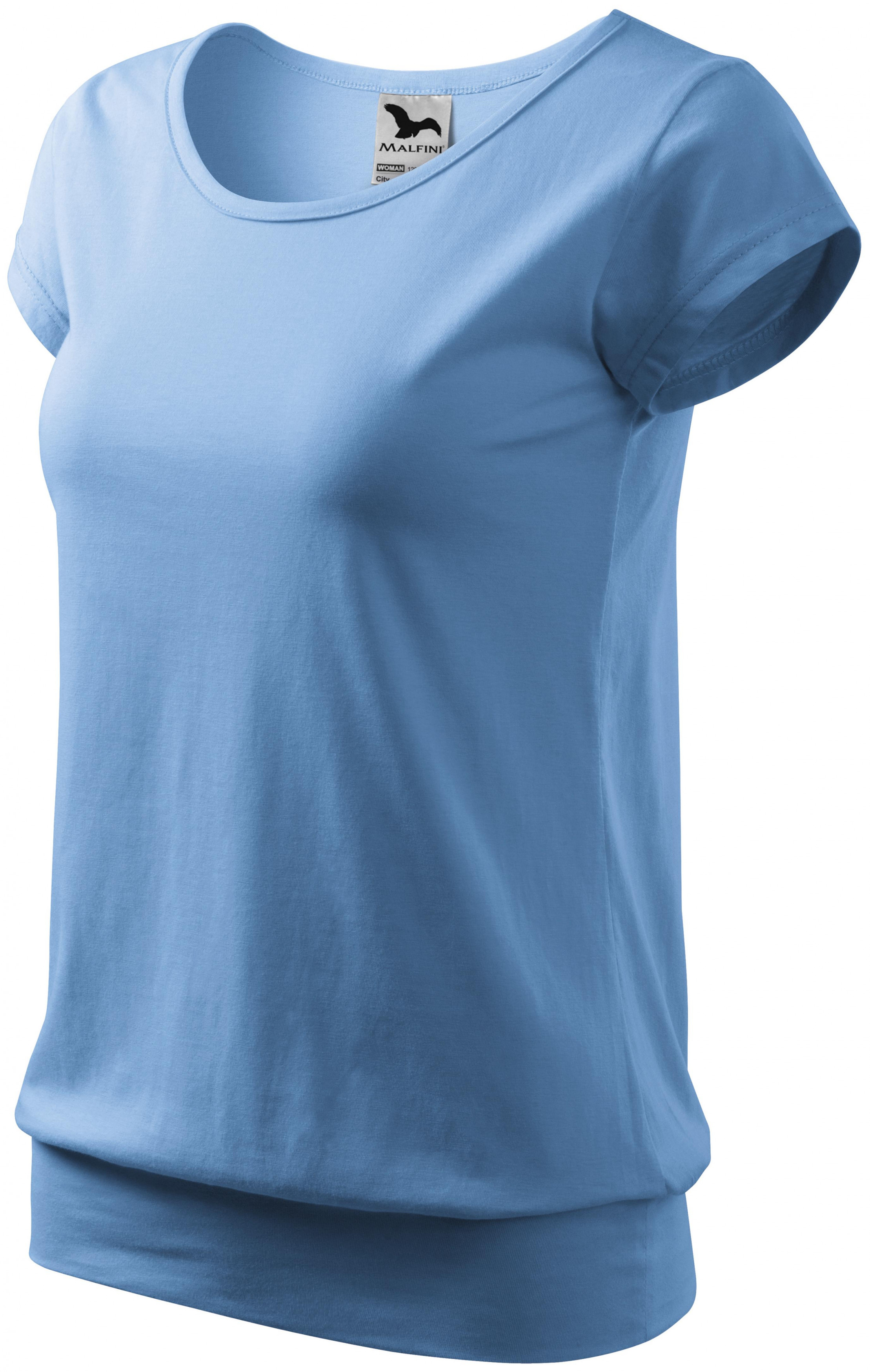 Tricou la modă pentru femei, cer albastru, S