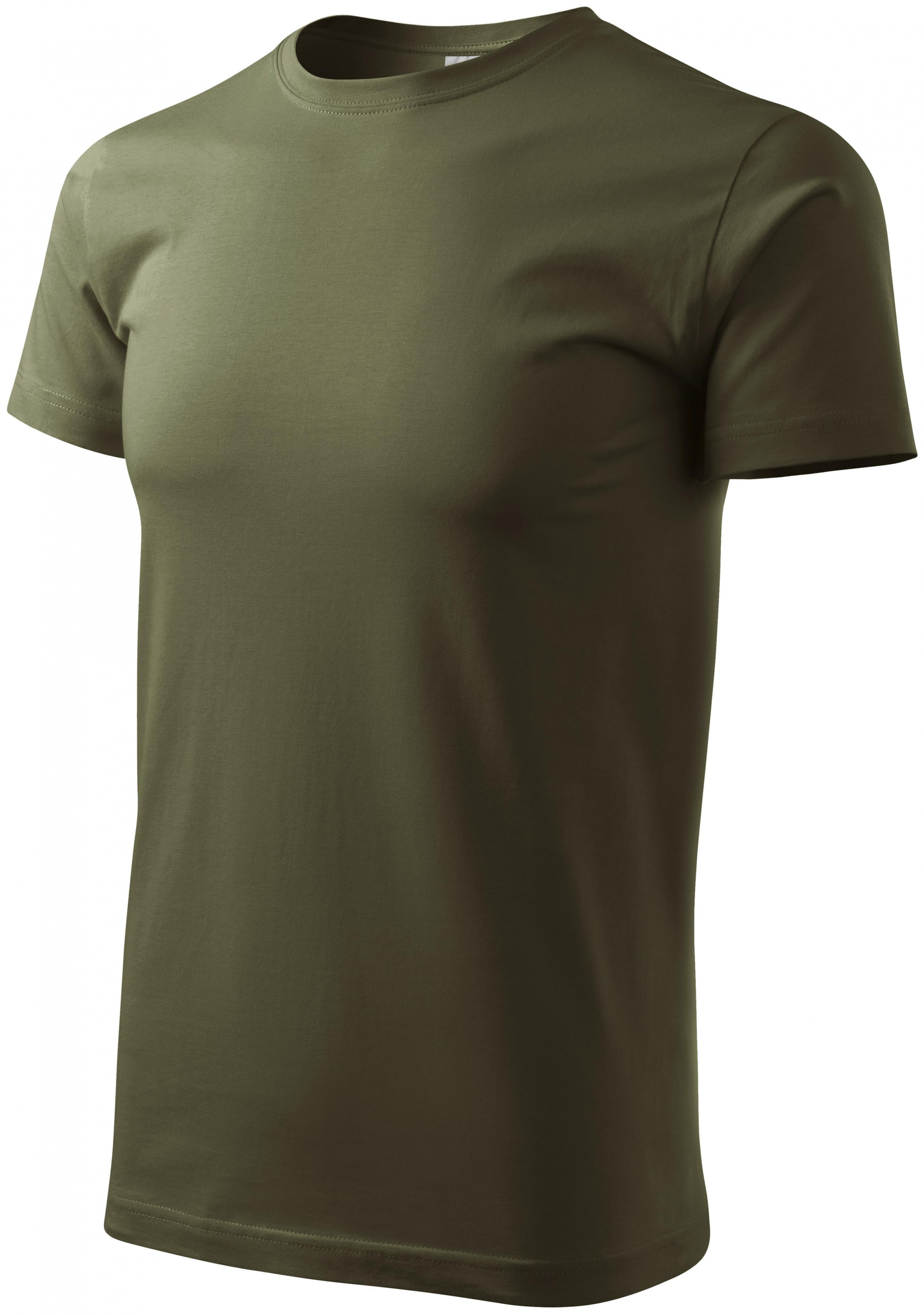 Tricou simplu pentru bărbați, military, S