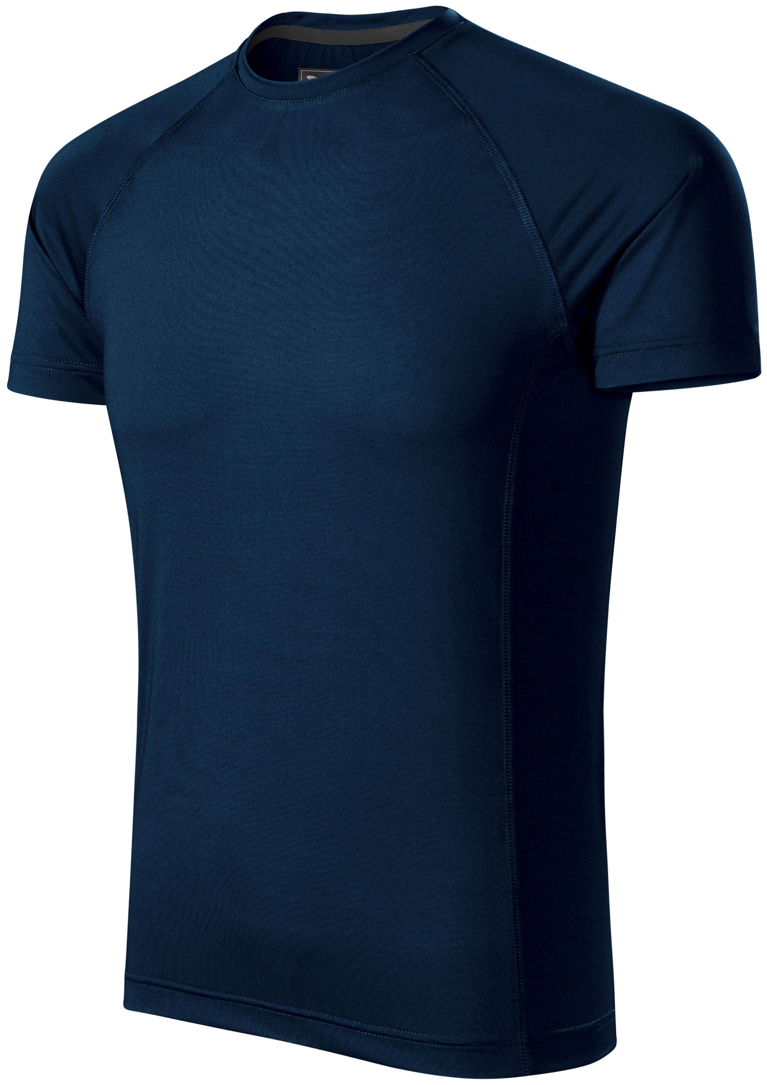 Tricou sport pentru bărbați, albastru inchis, 3XL